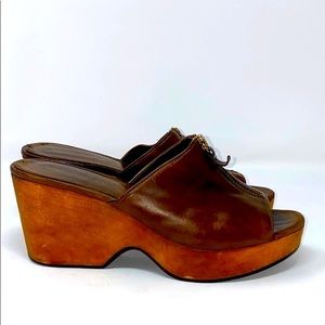 Via‎ Spiga Leather Clogs/Mules